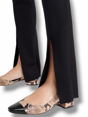 VERONICA BEARD Cecile Slingback Pumps in Latte/Black